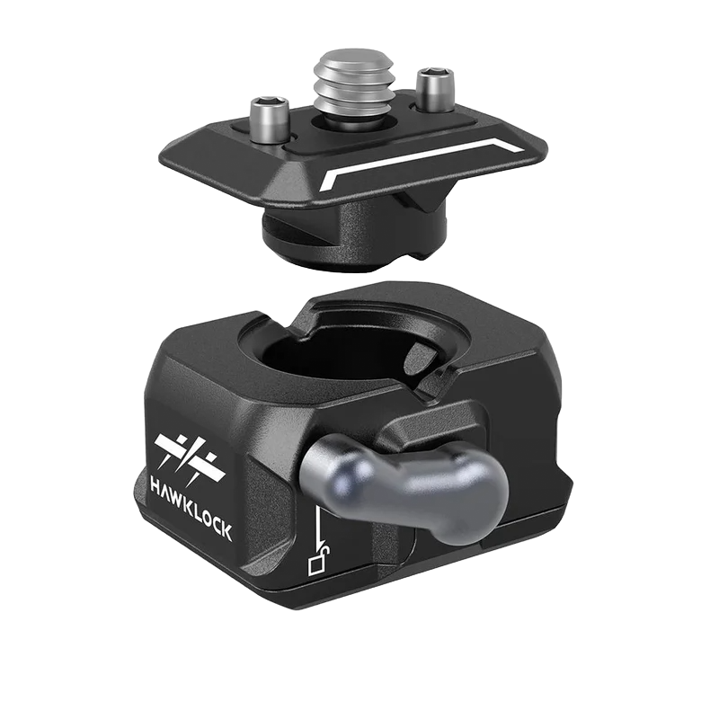 SmallRig Drop-in HawkLock Universal Mini Quick Release Clamp and Plate QR Plate Tripod Mount Adapter