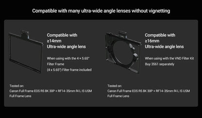 SmallRig Multifunctional Modular Matte Box (Φ114mm) Basic Kit for DSLR Cameras All-Round Light Blocking Quick Disassembly