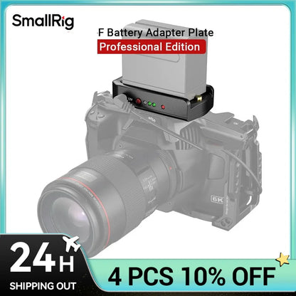 SmallRig NP-F Battery Adapter Plate Professional Edition for Sony for BMPCC 4K/6K Camera And Mirrorless Cameras