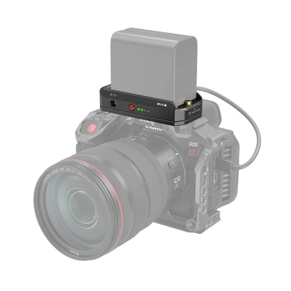 SmallRig NP-F Battery Advanced Adapter Mount Plate DC 7.4V 12V Dual Output USB-C Interface Bi-directional Input Output 36W 3168B