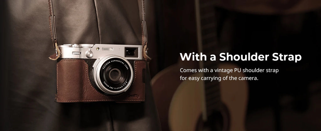 SmallRig Leather Half Case Kit for FUJIFILM X100VI