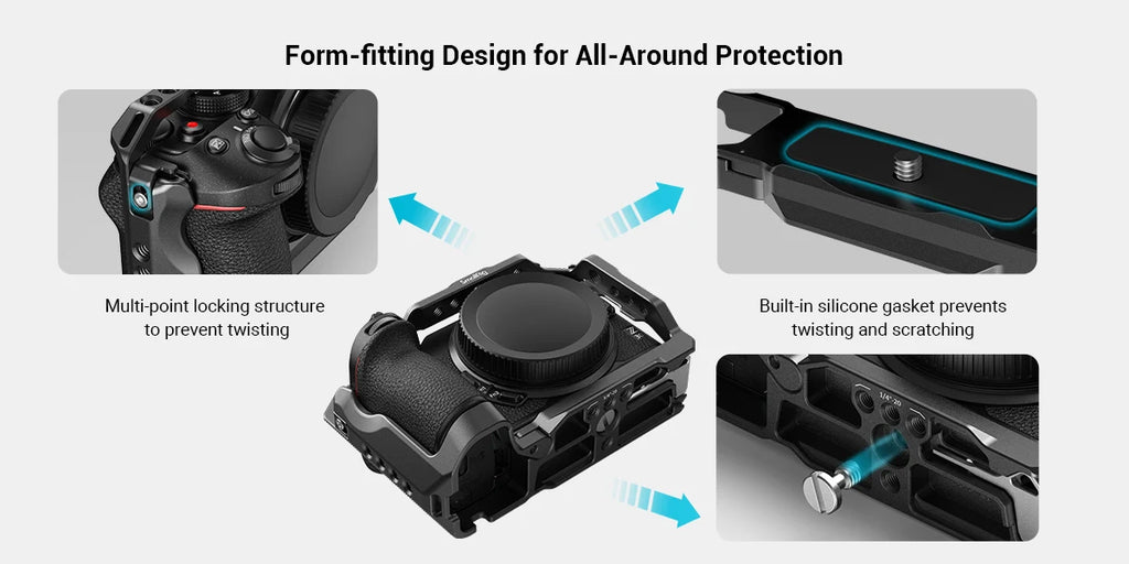 SmallRig Z 30 Cage for Nikon Z 30,Aluminum Alloy Cage with Cold Shoe Mount for Microphone and LED Light for Vlogging 3858