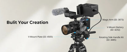 SmallRig FX3 / FX30 Advanced Cage Kit, HawkLock Quick Release Cage Kit for Sony FX3 / FX30 with Top Handle, Cable Clamp 4771