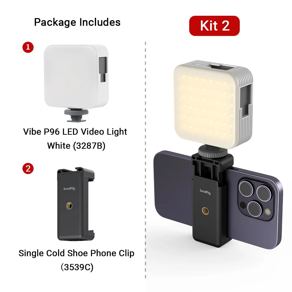 SmallRig P96 mini Video Light LED White Light