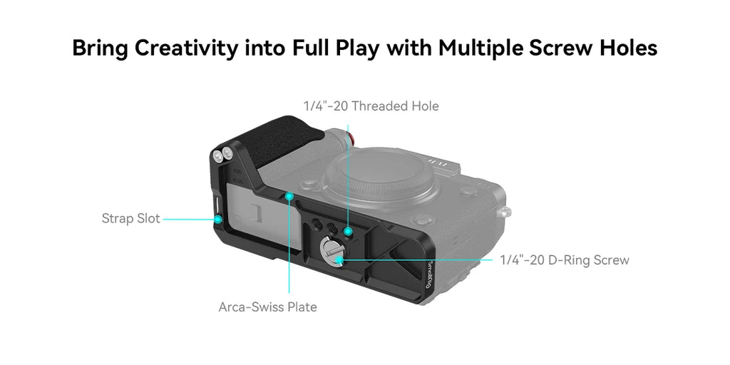 SmallRig Portable L-Shape Grip for FUJIFILM X-T5