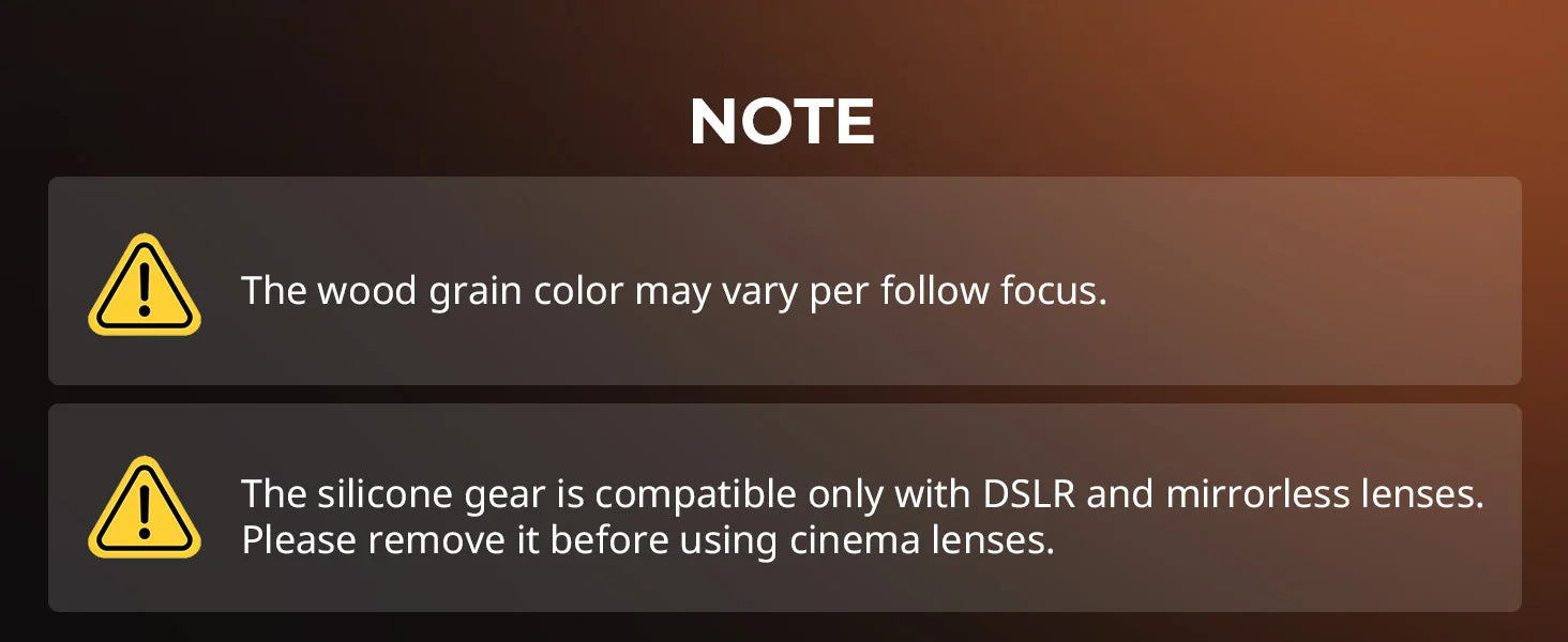 SmallRig Modular Follow Focus F60 & Accessories