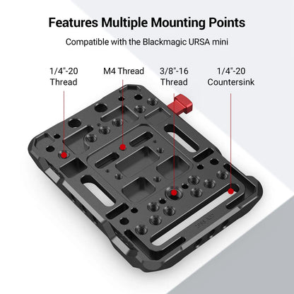 SmallRig V Mount Battery Plate, V-Lock Mount Battery Plate Quick Release Plate Universal Camera Accessories - 2988