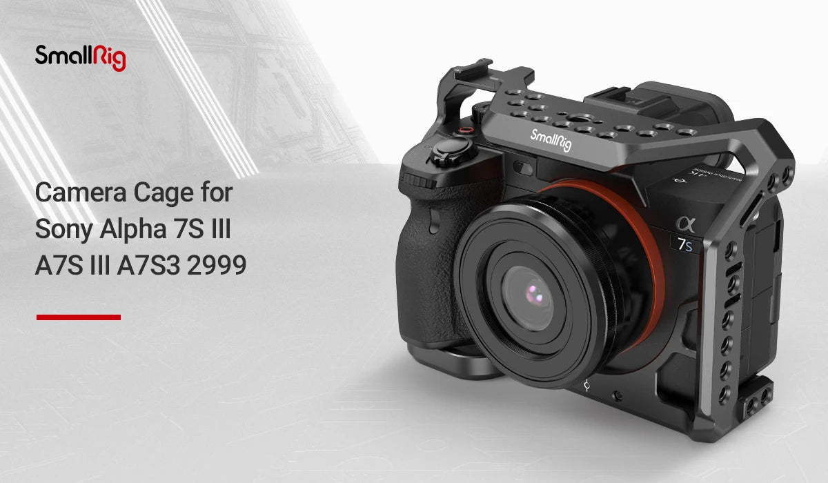 Smallrig A7S3 Camera Cage Rig A7SIII Form-fitting Cage for Sony Alpha 7S III Camera Cage A7siii Cage Rig Set 2999