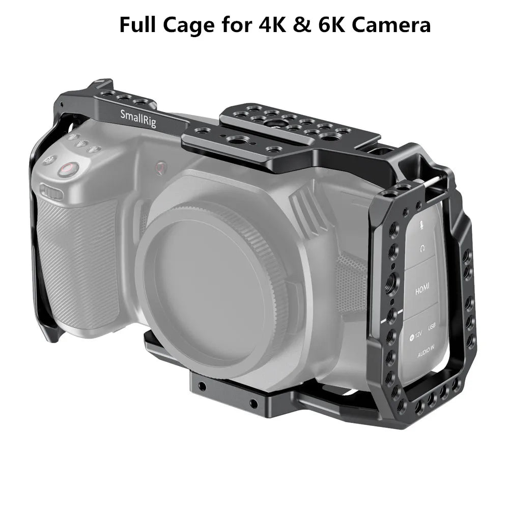 SmallRig for bmpcc 4k Cage DSLR Camera for Blackmagic Pocket 4k / 6K Camera for Blackmagic Pocket Cinema Camera 4K / 6K BMPCC 4K