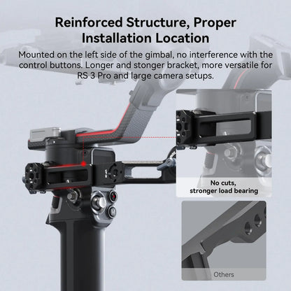 SmallRig Adjustable Handle Sling Handgrip for DJI RS 2 / RS 3 / RS 3 Pro/ RS 3 Mini / RS 4 Pro / RS 4 Gimbal Handheld Stabilizer