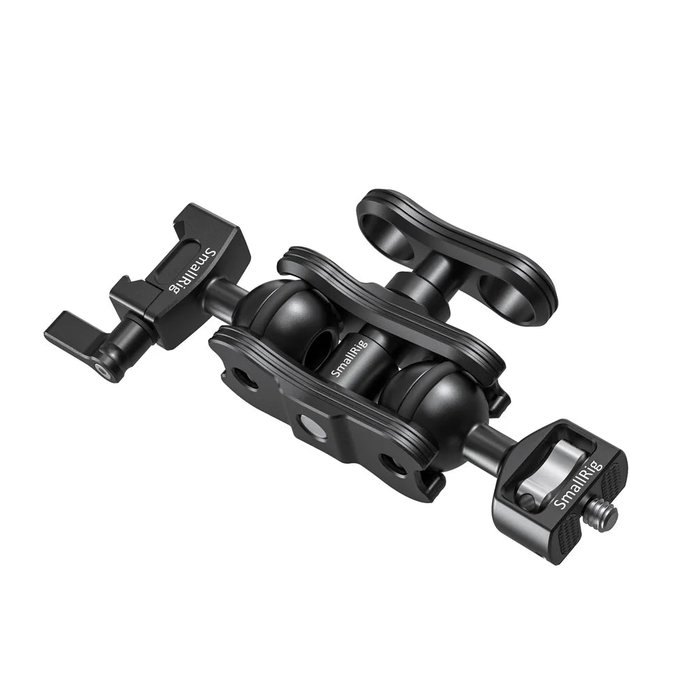 SmallRig Friction Articulating Magic Arm with Screw Ball Head & NATO Clamp – For Director Monitor Support