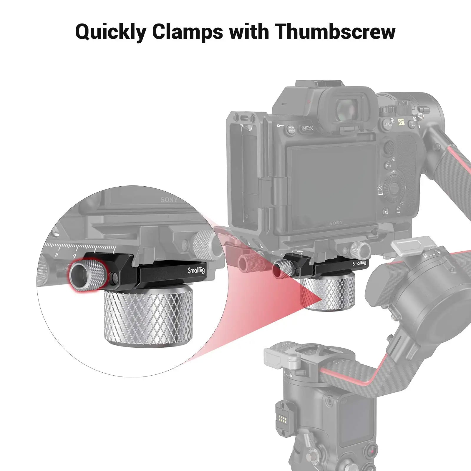 SmallRig Counterweight Kit for DJI RS 2 / RSC 2 / RS 3 / RS 3 Pro & for ZHIYUN Gimbals 3125