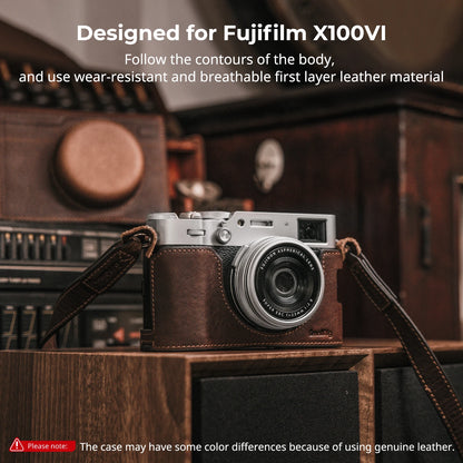 SmallRig Leather Half Case Kit for FUJIFILM X100VI