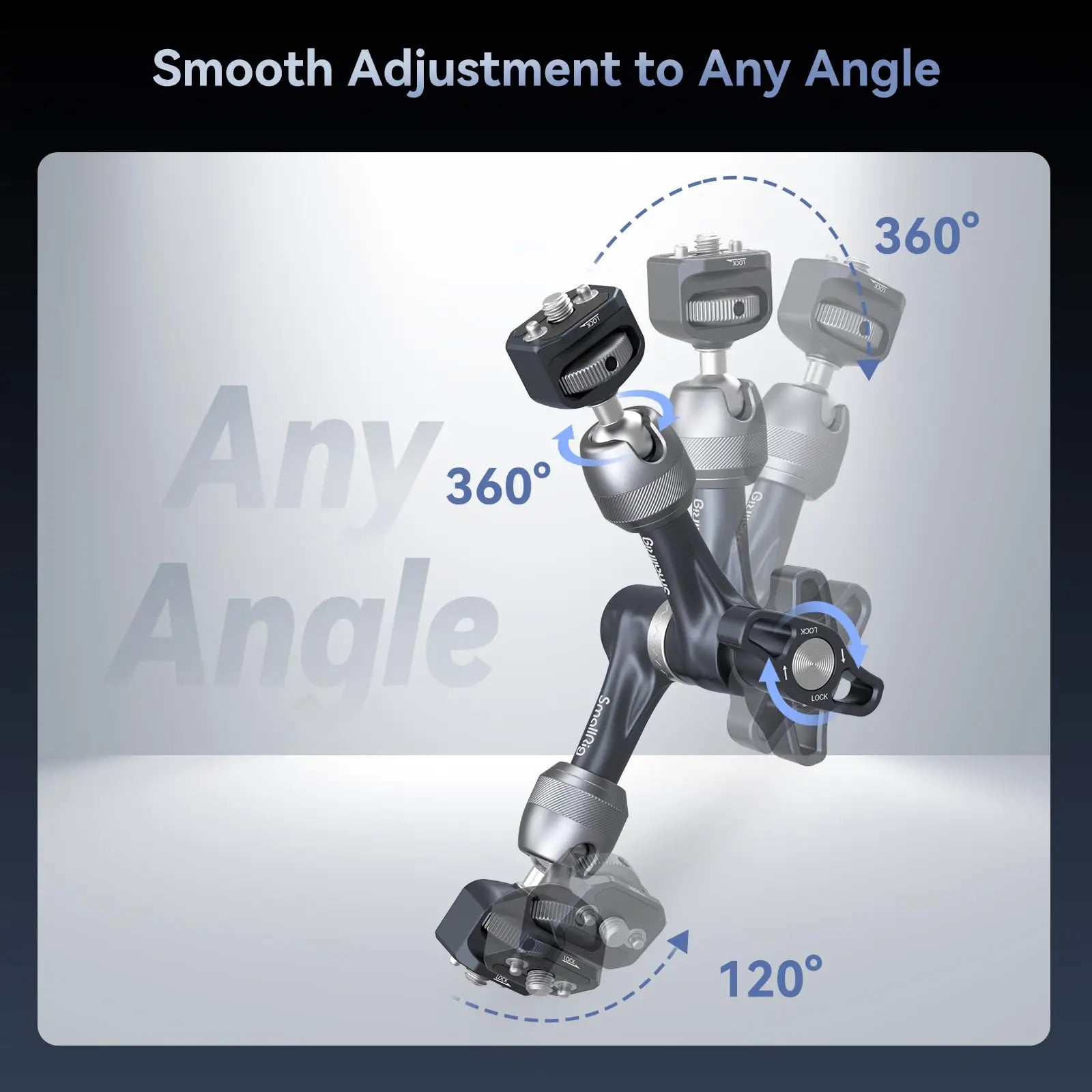 SmallRig 7" Magic Arm with Rosette Gear