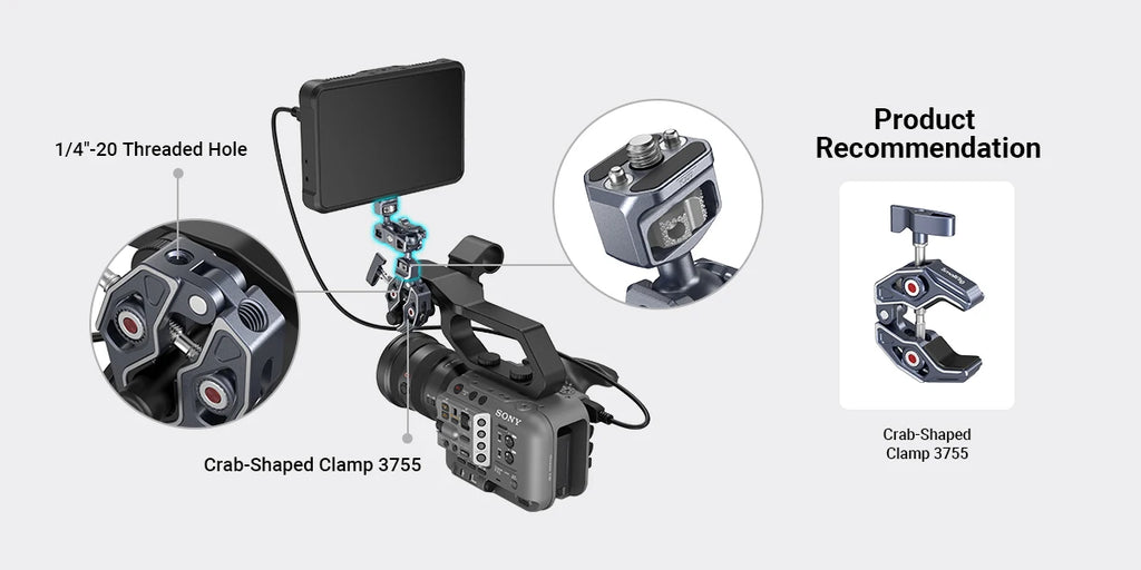 SmallRig Flexible Articulating Magic Arm with Dual Ballhead (3873)