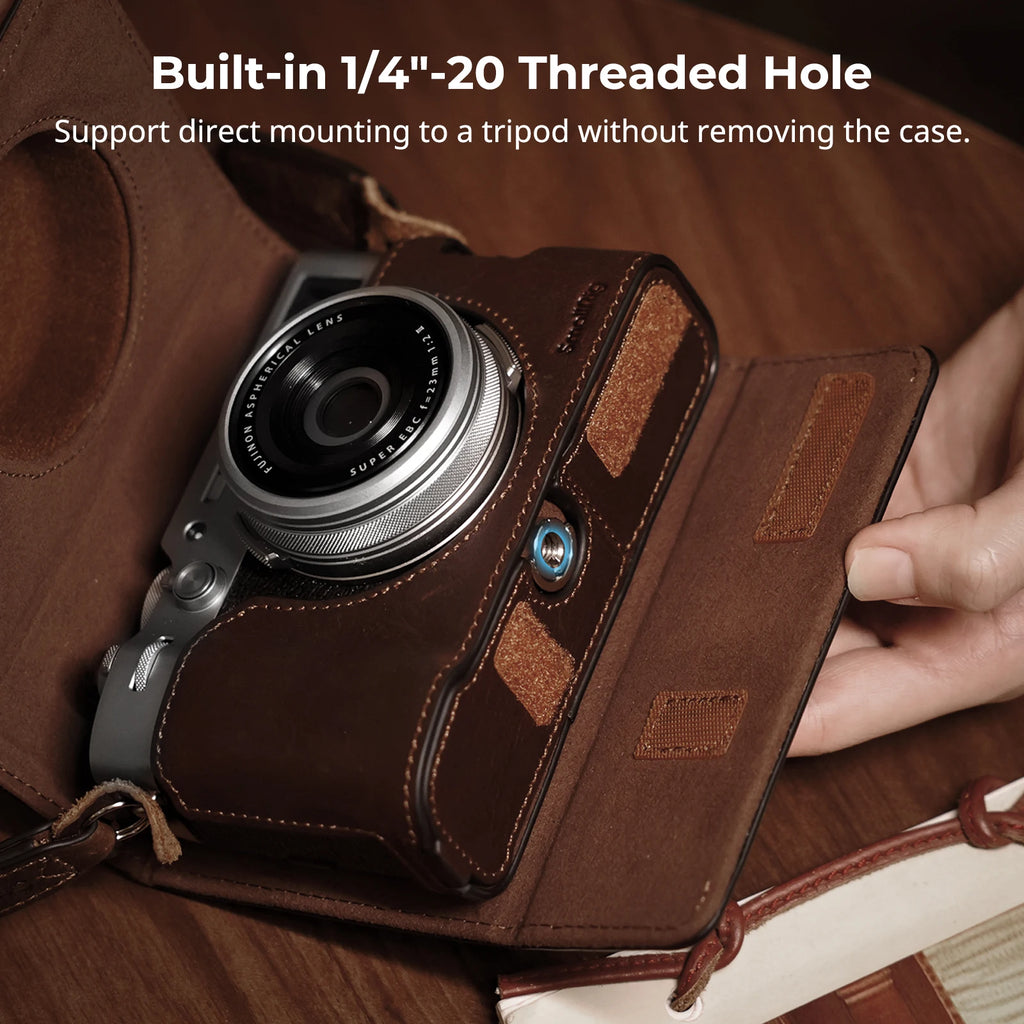 SmallRig Leather Half Case Kit for FUJIFILM X100VI