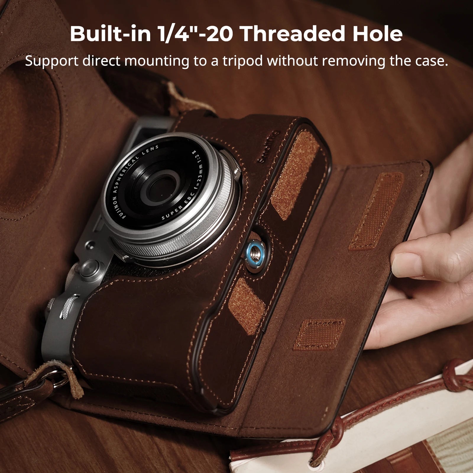 SmallRig Leather Half Case Kit for FUJIFILM X100VI