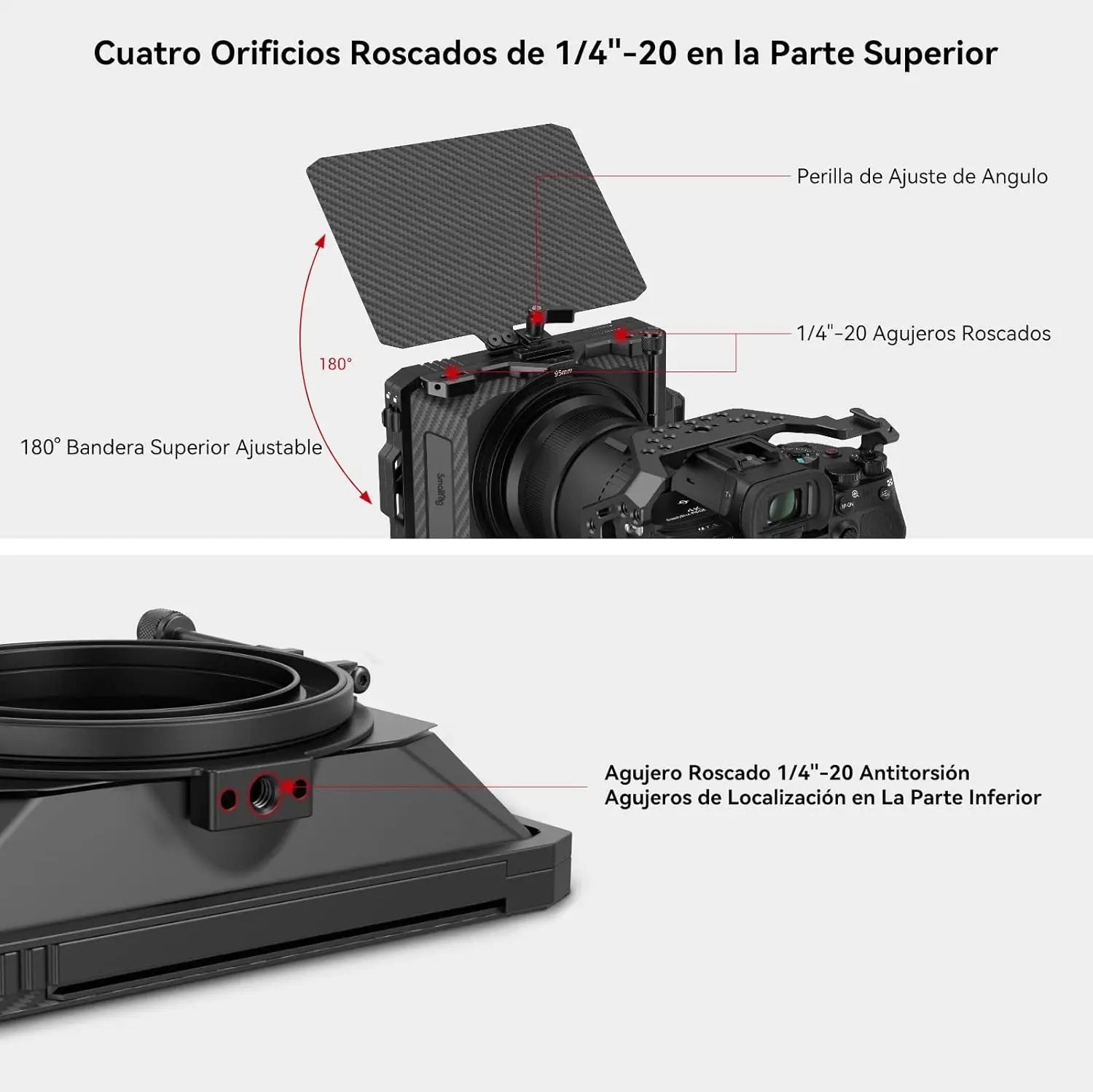SmallRig Mini Matte Box for mirrorless cameras & Mini Follow Focus