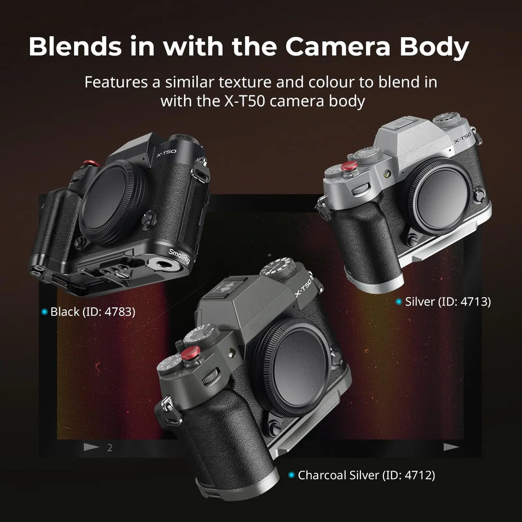 SmallRig Silicone L-Shape Grip for FUJIFILM X-T50