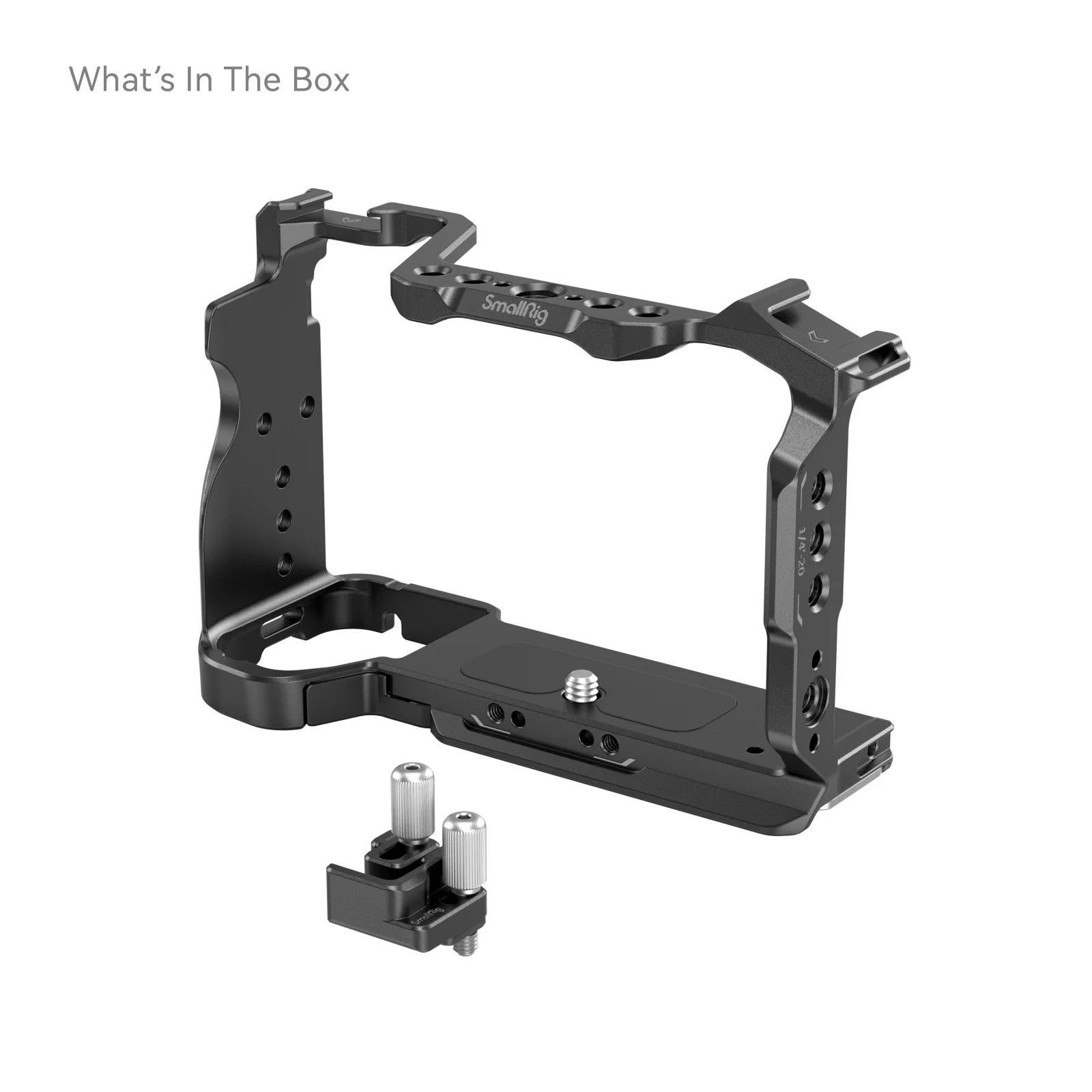 SmallRig Cage Kit for Sony Alpha 7 C II / Alpha 7 CR Full Cage with Cable Clamp with Quick-Release Plate for Sony A7C II