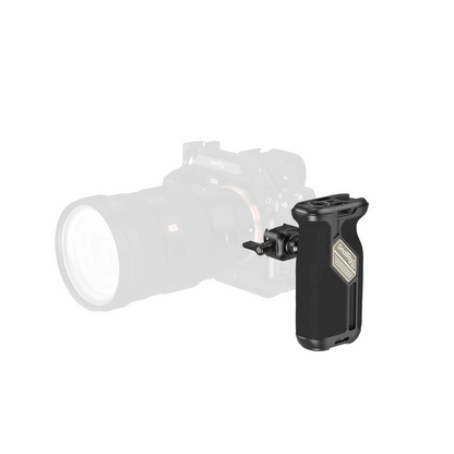 SmallRig Universal Rotatable NATO Side Handle Rotate 360° ,Camera Side Handle with Anti-Slip Silicone Camera Grip Load 15kg