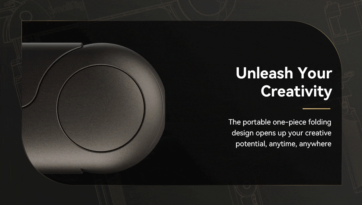 SmallRig P20 Foldable Universal Phone Cage, Smartphone Video Rig Case Stabilizer Tripod Mount