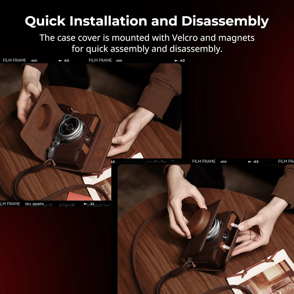 SmallRig Leather Half Case Kit for FUJIFILM X100VI