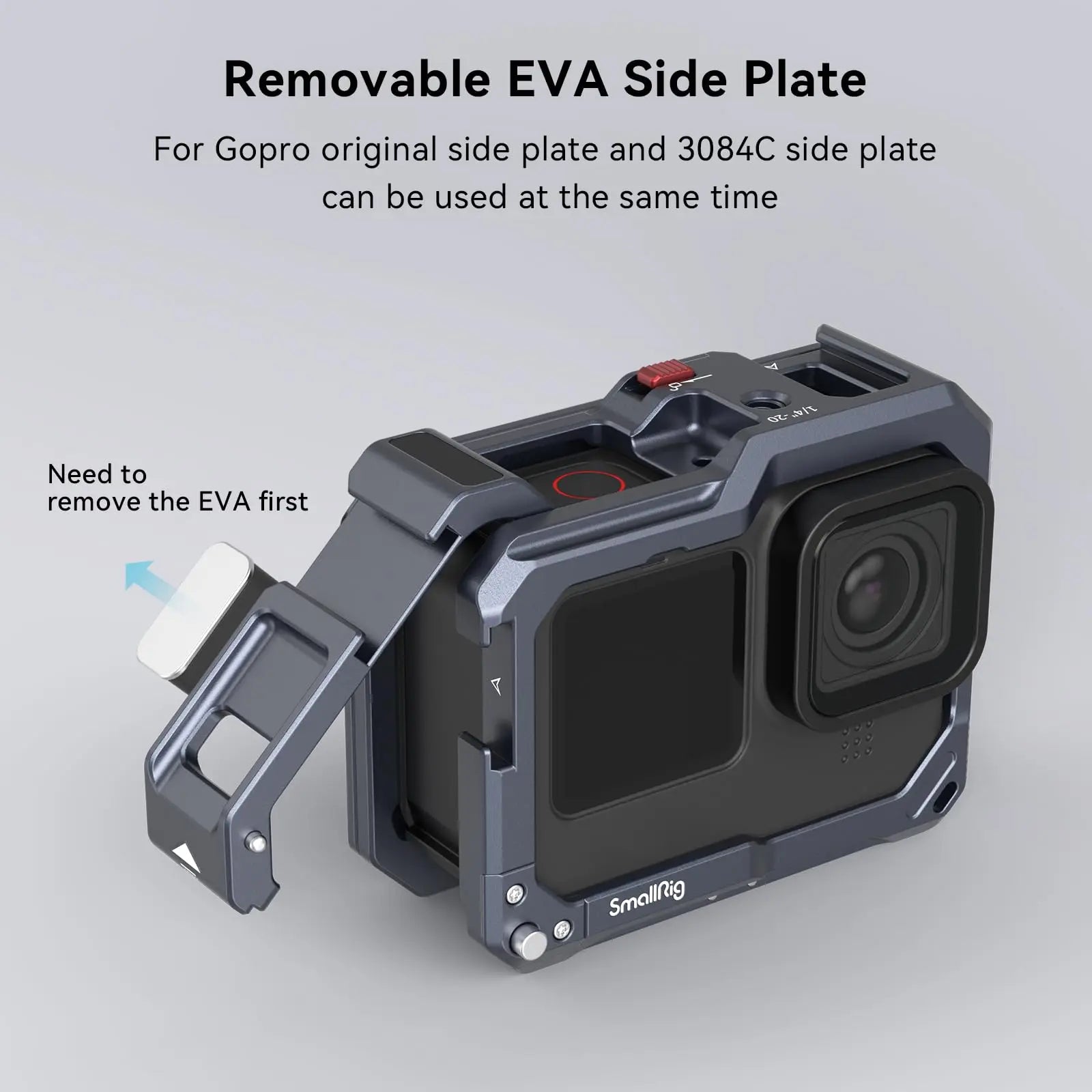 SmallRig Black Vlog Kit for GoPro Compatible With Microphone Adapters Camera Accessories