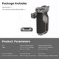 SmallRig HawkLock H21 Quick Release Rotating Side Handle Kit, Rotate 360° , Suit for H21 Quick Release Sliderl, Cages, Plates