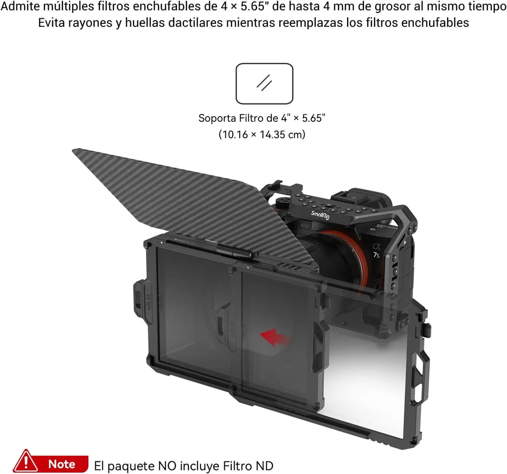 SmallRig Mini Matte Box for mirrorless cameras & Mini Follow Focus