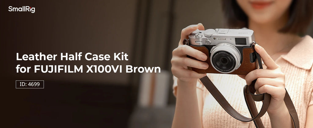 SmallRig Leather Half Case Kit for FUJIFILM X100VI