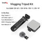 SmallRig ZV-E1 Cage Kit with Silicone Grip and Cable Clamp , Full Camera Cage Kit for Sony ZV-E1, Built-in Quick Release
