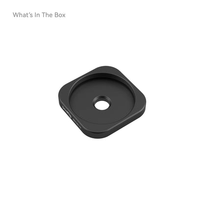 SmallRig 17mm / 37mm Threaded Lens Adapter Ring for iPhone 15 Pro /15 Pro Max Cage, Lens Back Mount Plate for Install Lens
