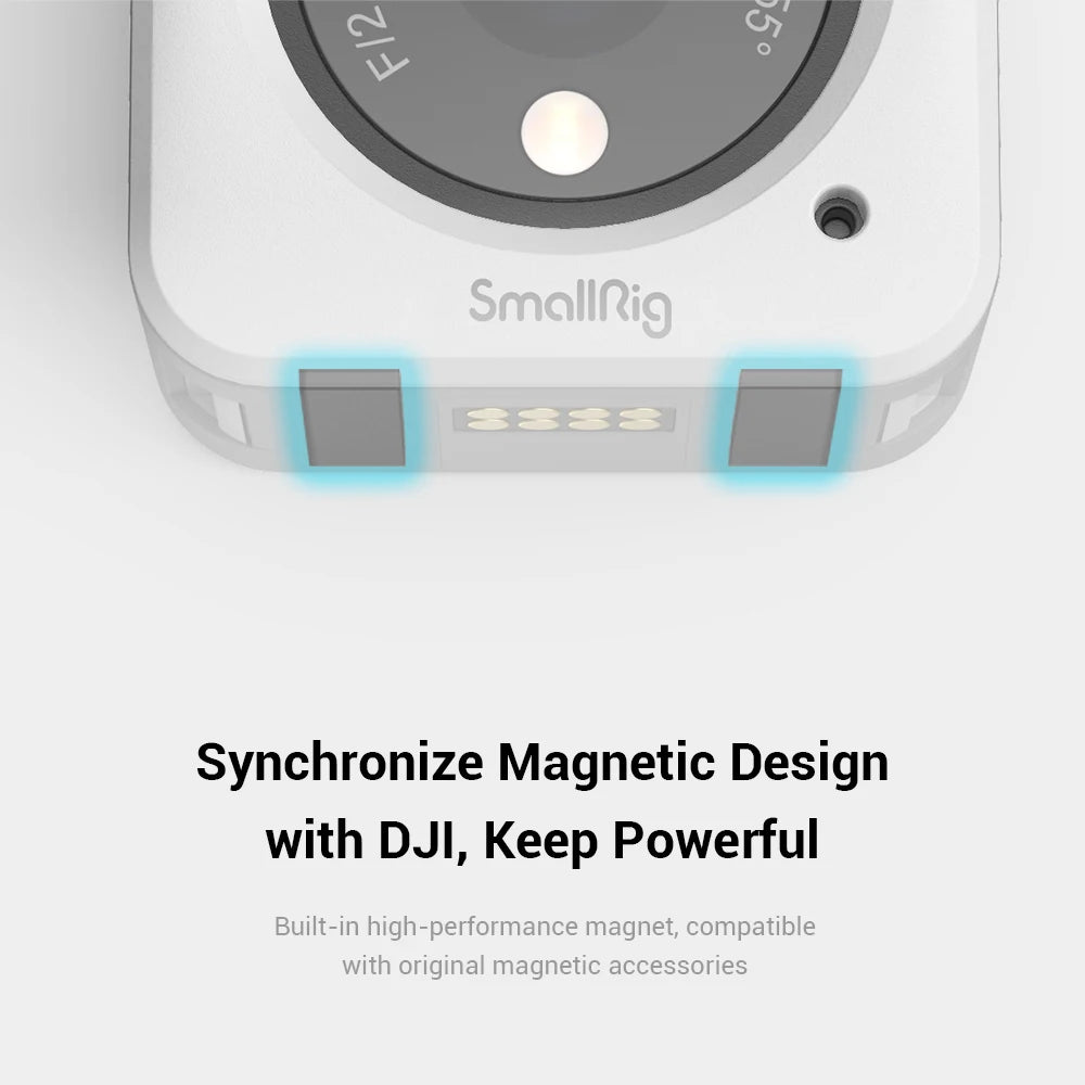 SmallRig Case For DJI Action 2 Magnetic Anti-scratch Anti-drop Anti-slip Insulation Formfitting Suits multiple Scenes 3627