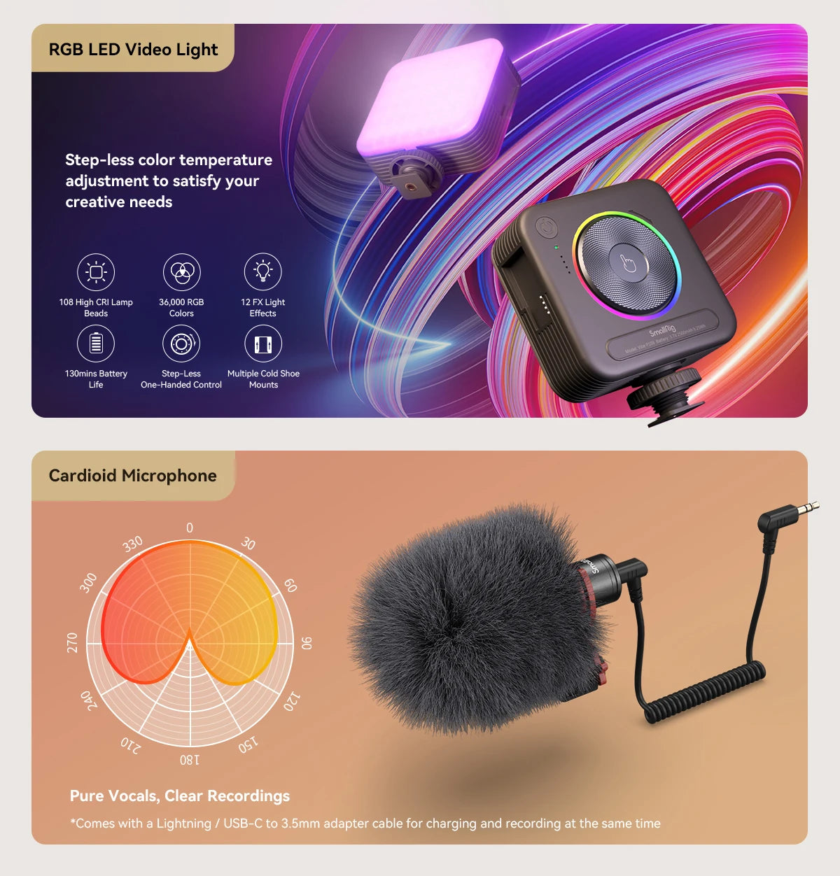 SmallRig All-in-One Video Kit Ultra /Pro/Basic/ Classic Kit for Phone Photography Universal Phone Cage Kit