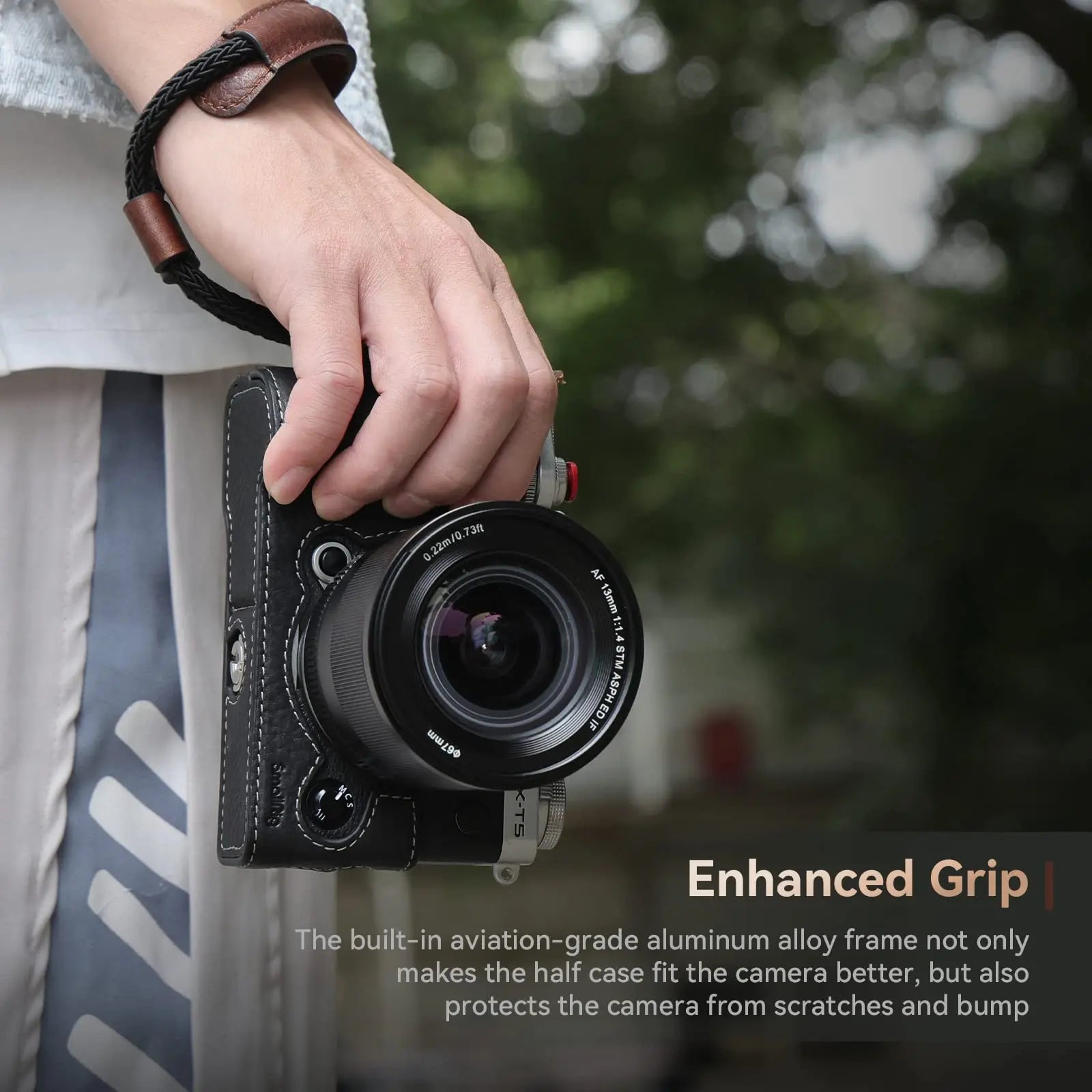 SmallRig Half Case / Wrist Strap Kit for FUJIFILM X-T5