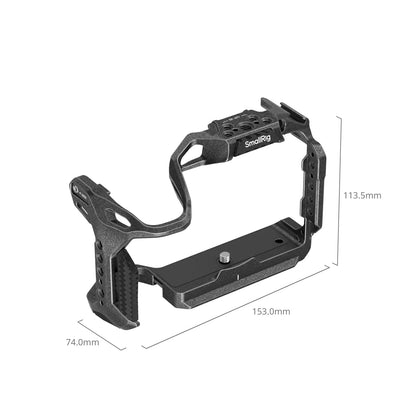 SmallRig EOS R5 Mark II "Black Mamba" / HawkLock Quick Release Cage for Canon EOS R5 Mark II Cage Kit with Top Handle