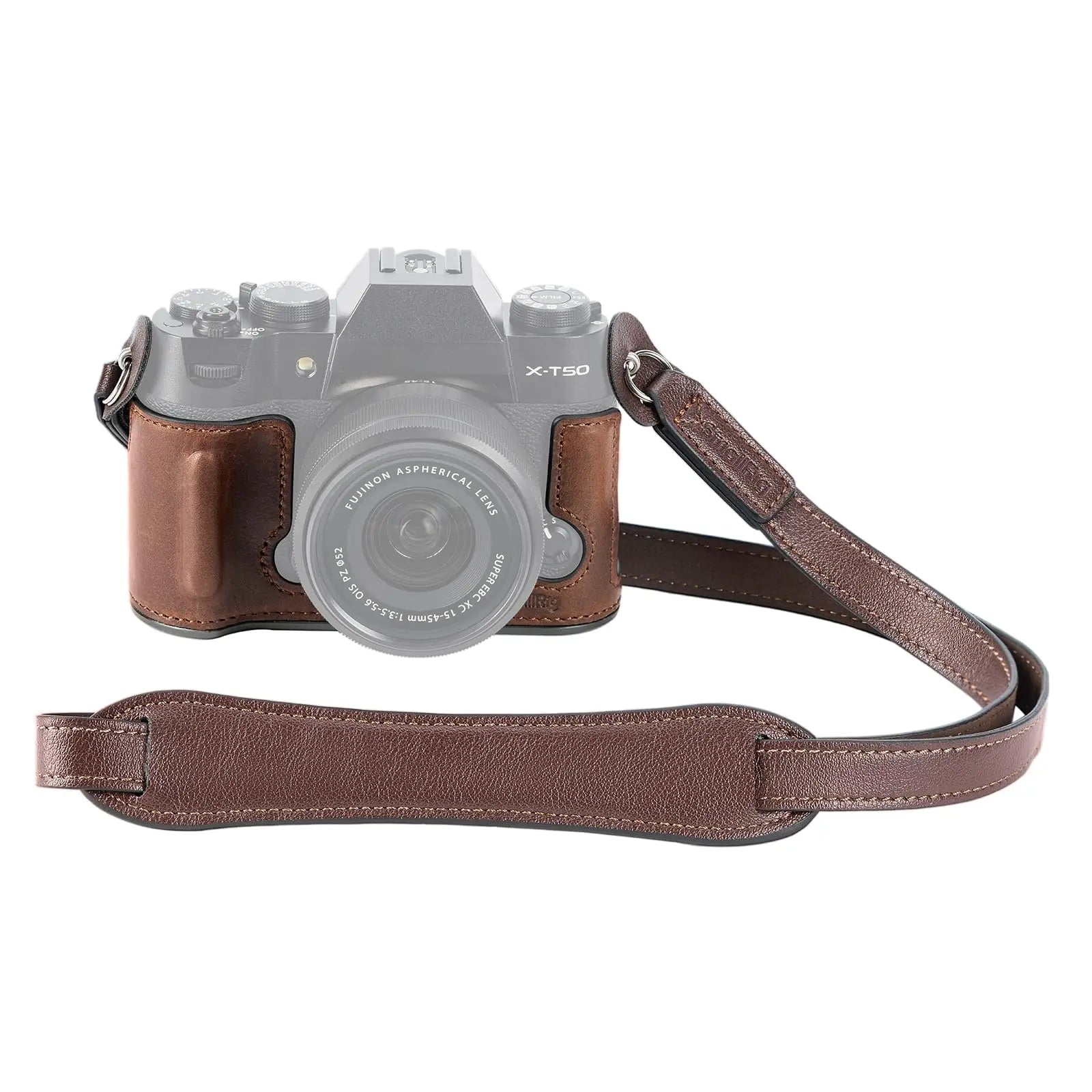 SmallRig X-T50 Half Leather Case Kit with Shoulder Strap