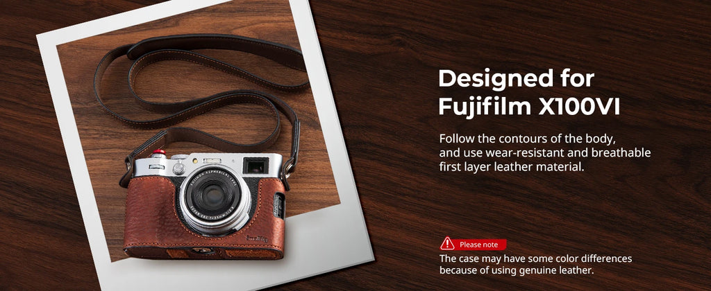 SmallRig Leather Half Case Kit for FUJIFILM X100VI