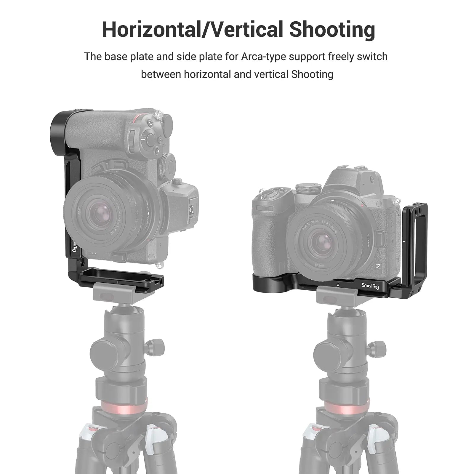 SmallRig Camera L Bracket for Nikon Z5/Z6/Z7 Camera w/ Arca-Type 1/4"