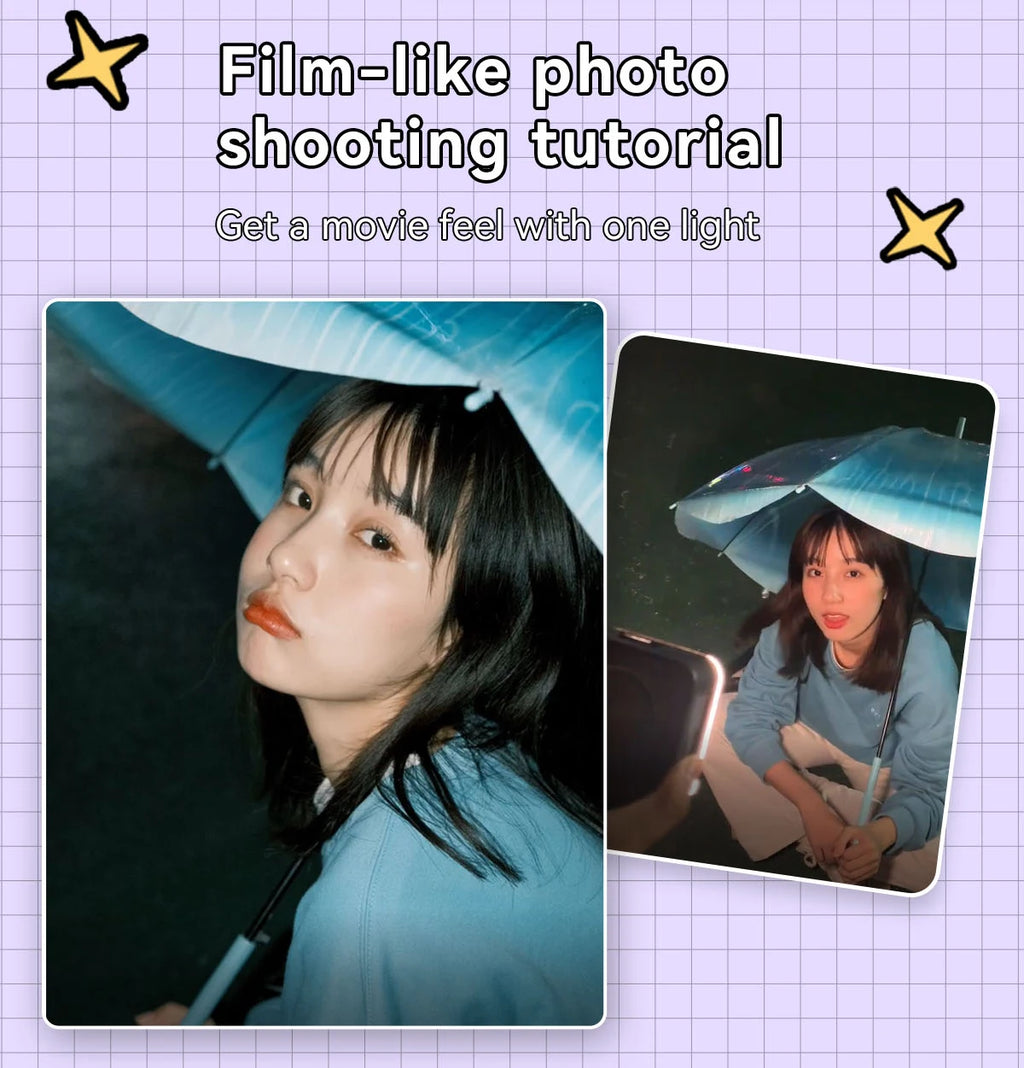 SmallRig Portable Vibe P108 RGB Video Light Smart Light 130mins long-lasting Pocket Size 108 LED Beads Floodlights 4055