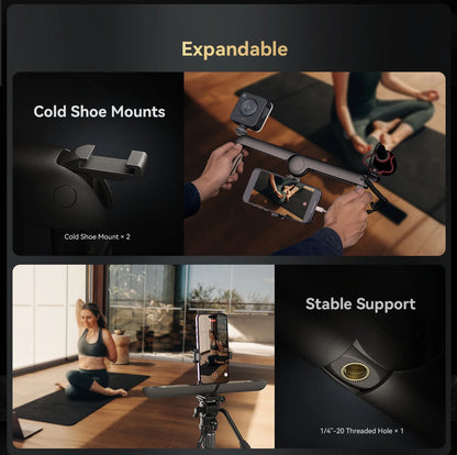 SmallRig P20 Foldable Universal Phone Cage, Smartphone Video Rig Case Stabilizer Tripod Mount