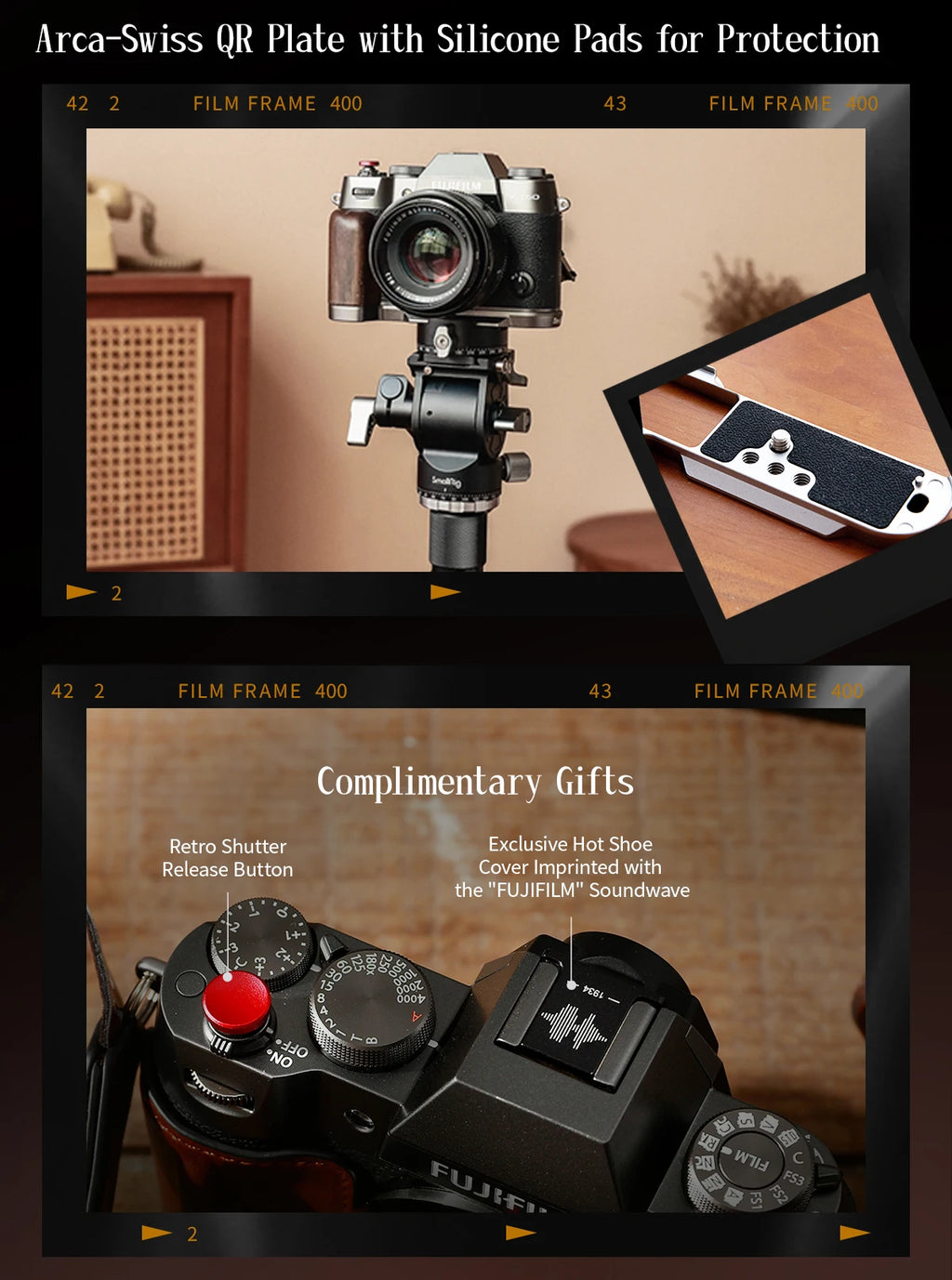 SmallRig Silicone L-Shape Grip for FUJIFILM X-T50