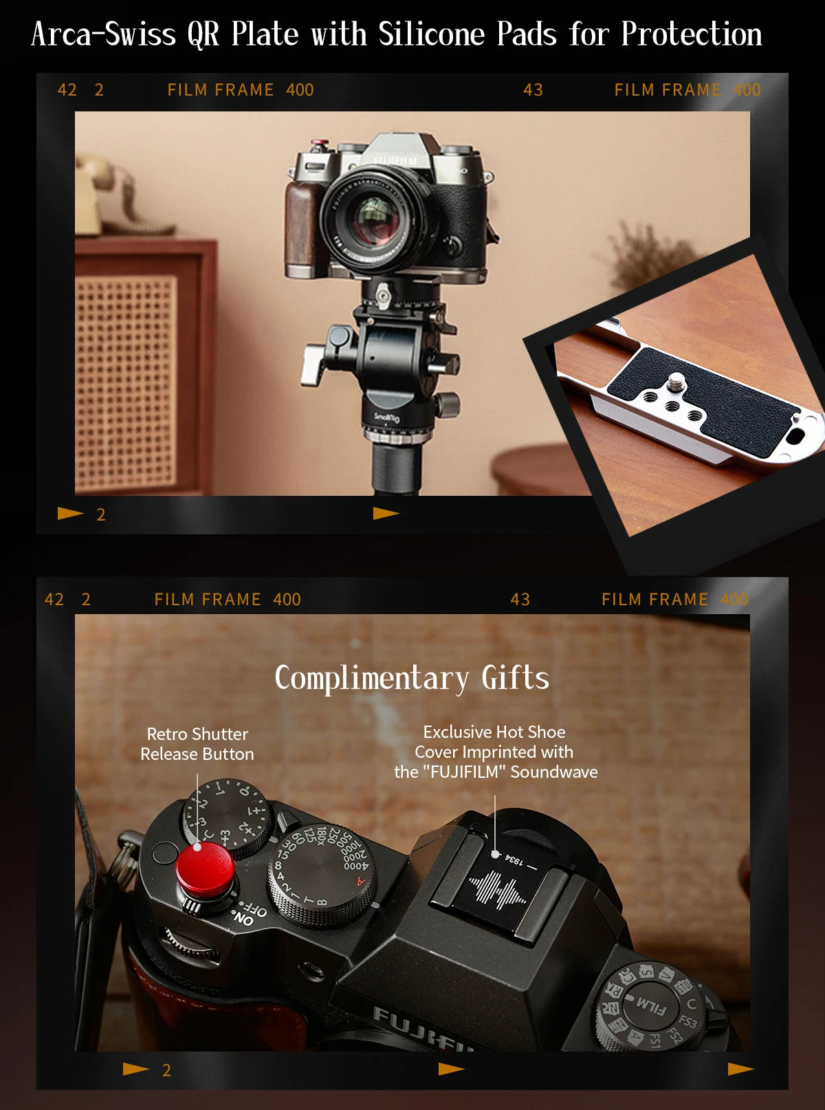 SmallRig Silicone L-Shape Grip for FUJIFILM X-T50