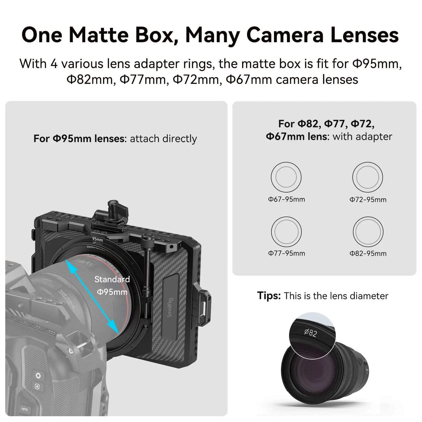 SmallRig Mini Matte Box Pro & Mini Follow Focus