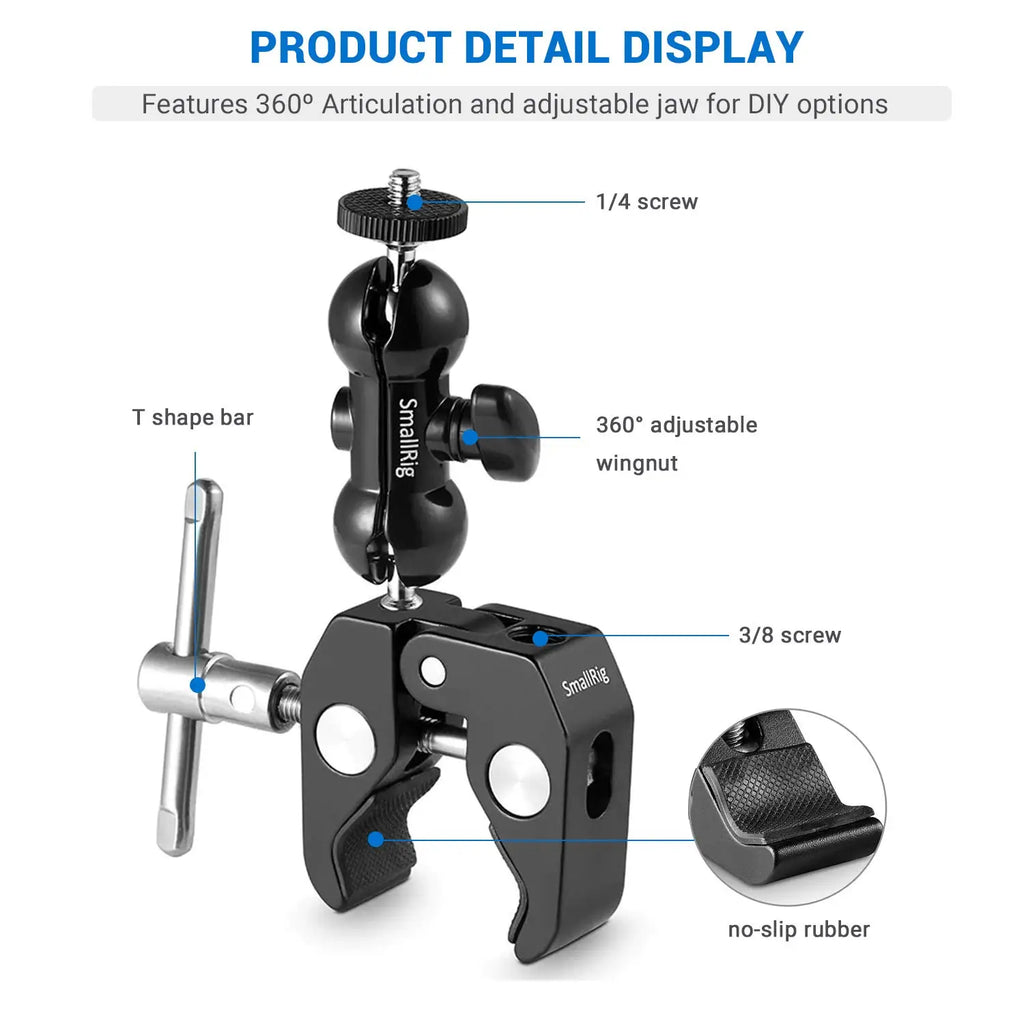 SmallRig Cool Ball Head Adapter Arm V4