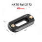 SmallRig DSLR Camera Rig Mini Quick Release NATO Rail (48mm) For Nato Handle EVF mount attach 2172B