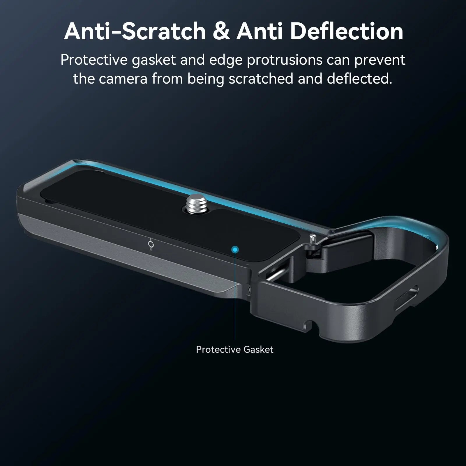 SmallRig Bottom Mount Plate for Sony Alpha 7C II /Alpha 7CR Camera Baseplate Can Install on Tripod for DJI RS 3 Pro Gimbals 4438