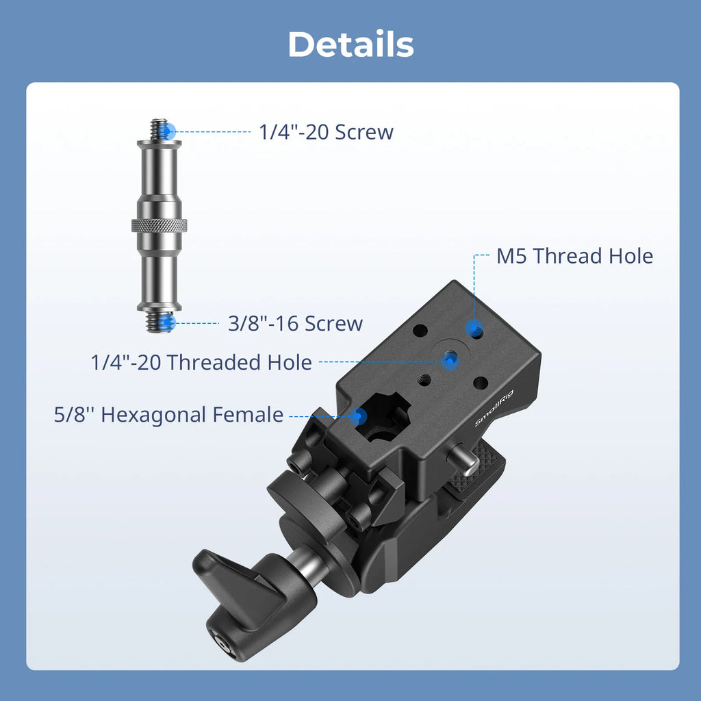 SmallRig Super Clamp Support Kit
