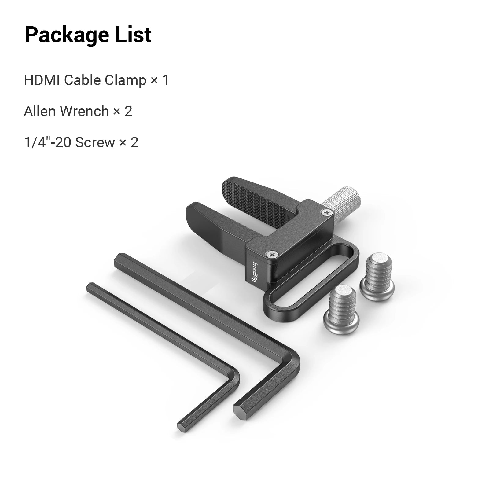 SmallRig Cable Clamp for Sony for Canon for FUJIFILM for Nikon for Panasonic Camera Cage 3637